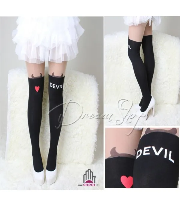 Collant devil rabbit cattie - Dream Shop