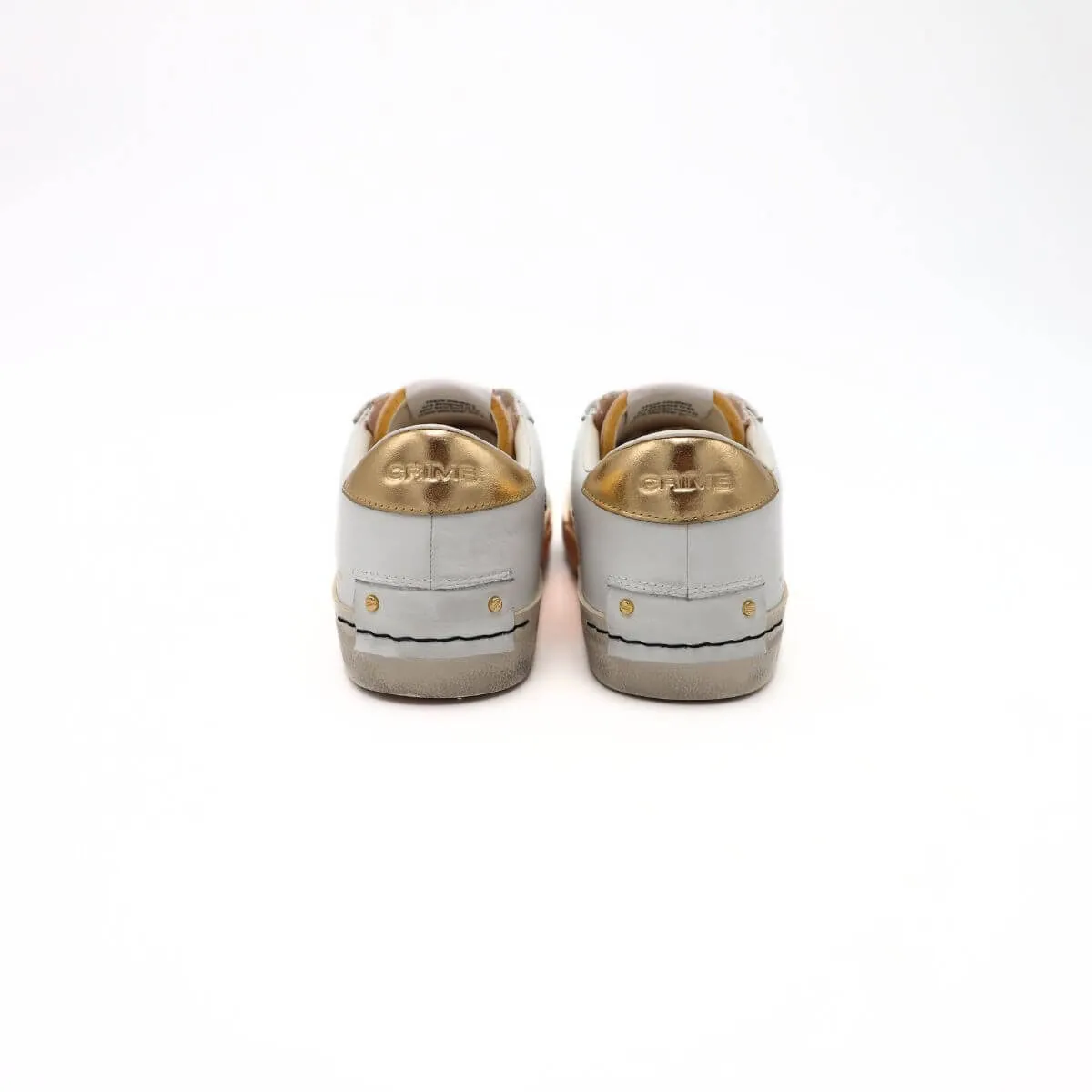 CRIME LONDON SNEAKER 27006 PP6.10 BIANCO/ROSA  
