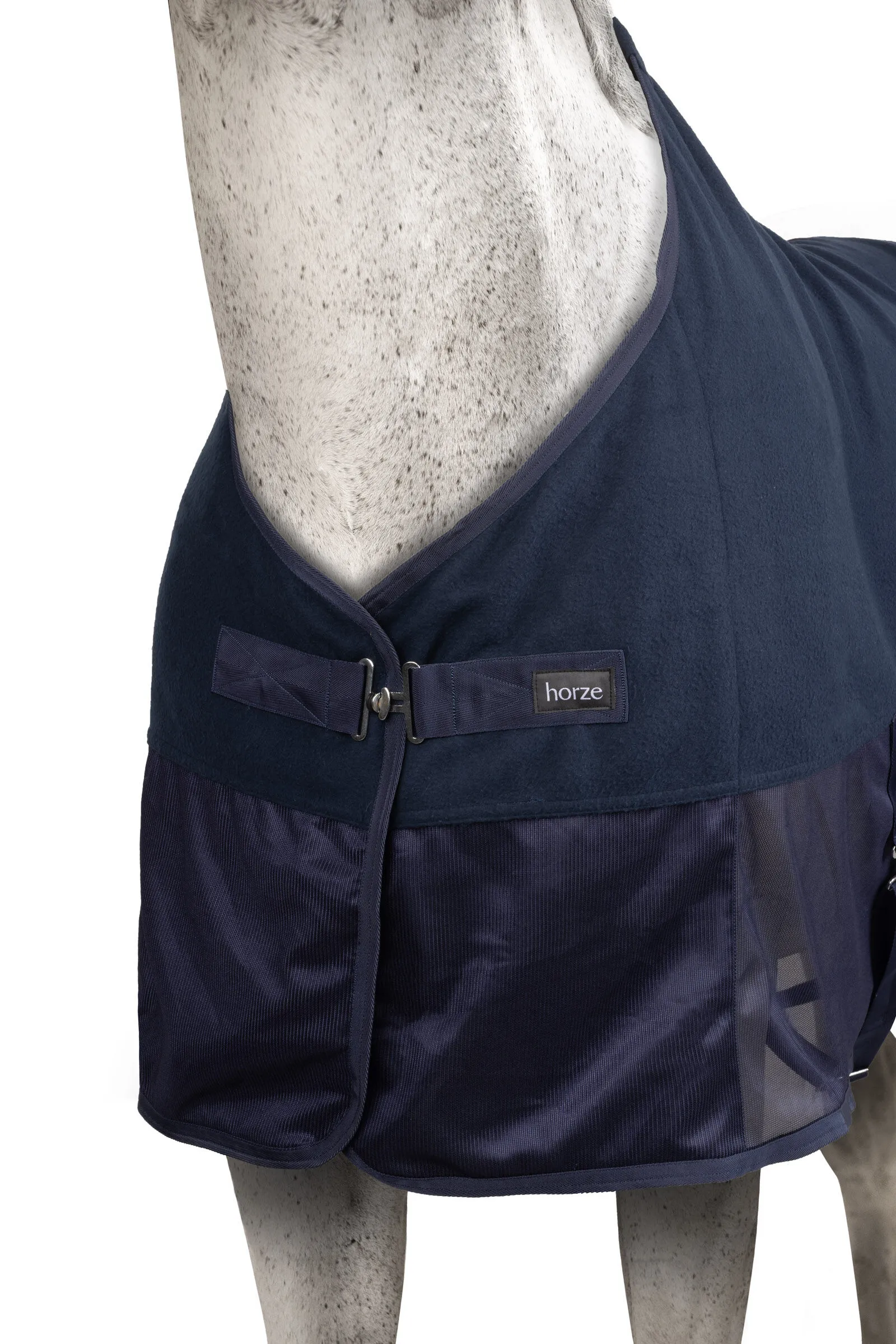 Horze Coperta termica in pile polar e inserti a rete