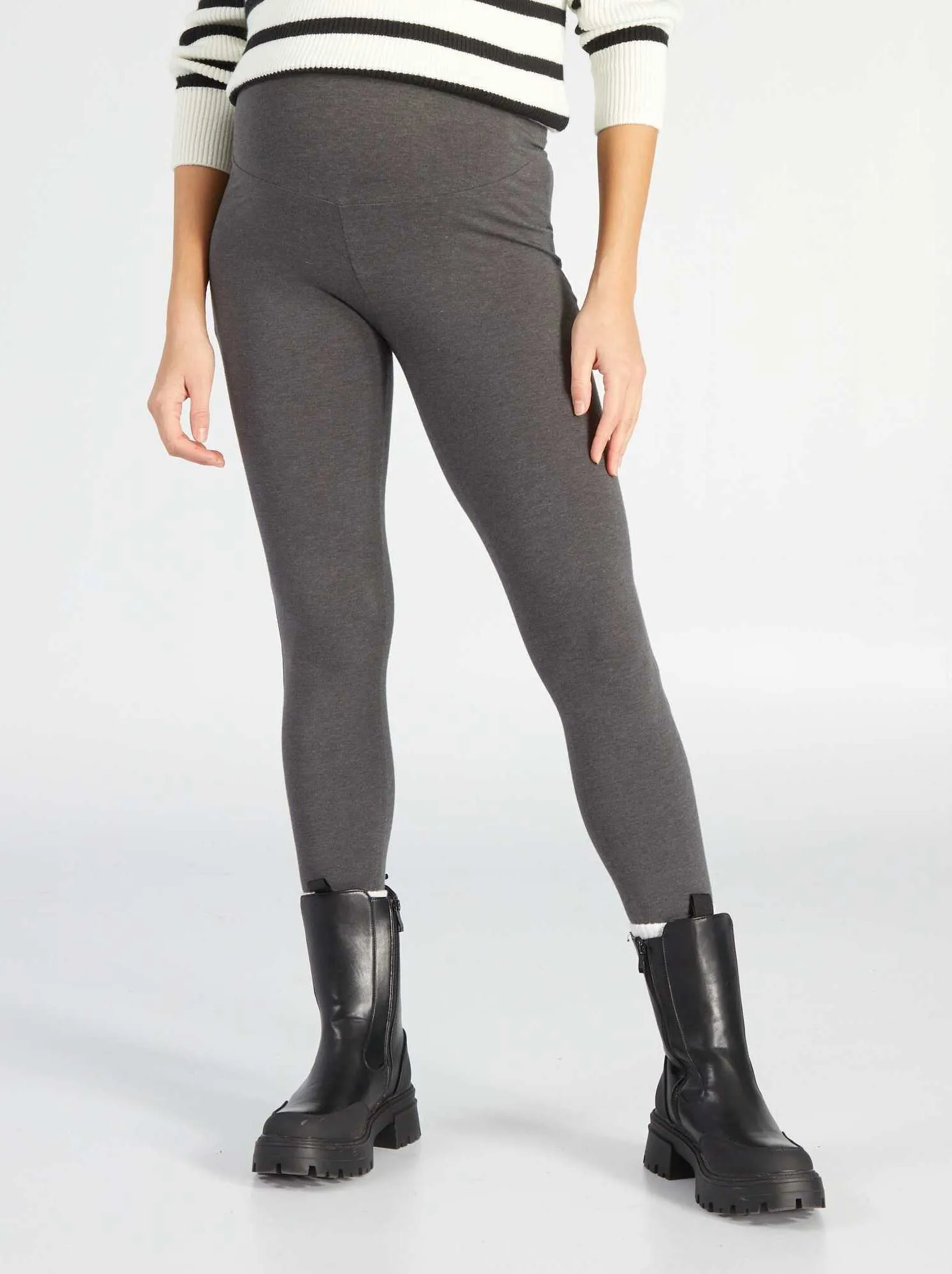 Leggings premaman - GRIGIO