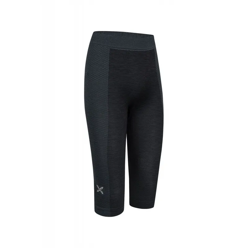 Montura SEAMLESS WARM 3/4 PANTS blu cenere