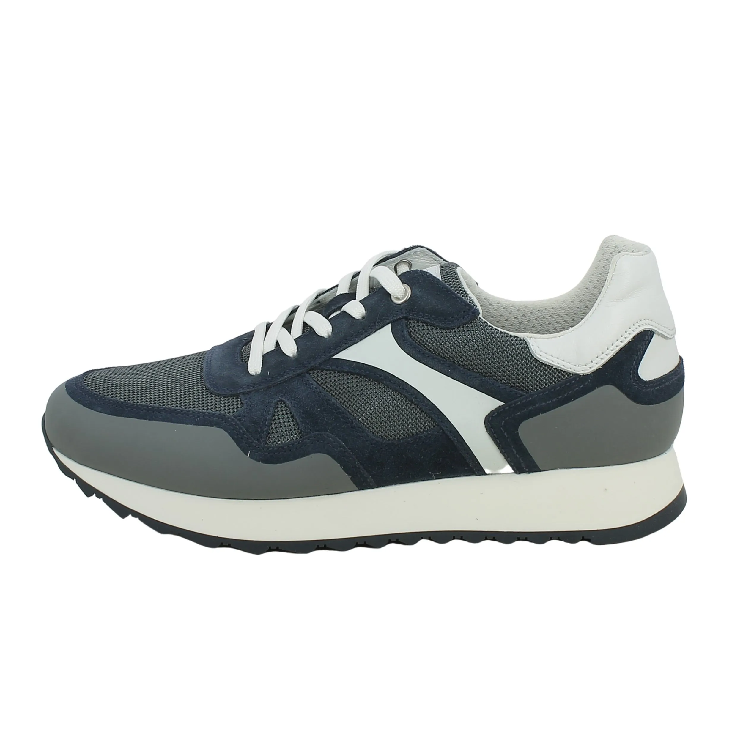 NeroGiardini  Sneaker blu e grigia 