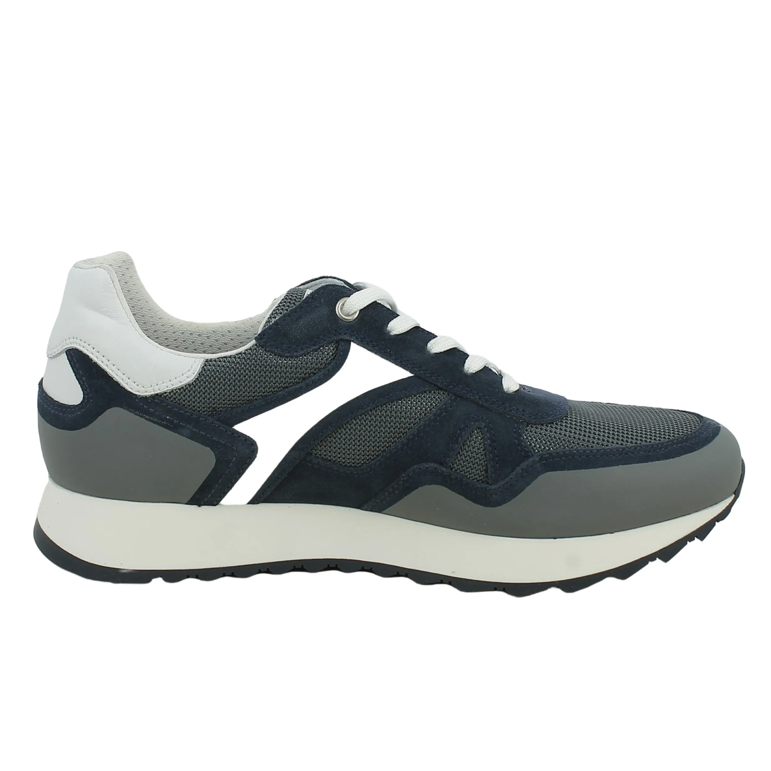 NeroGiardini  Sneaker blu e grigia 