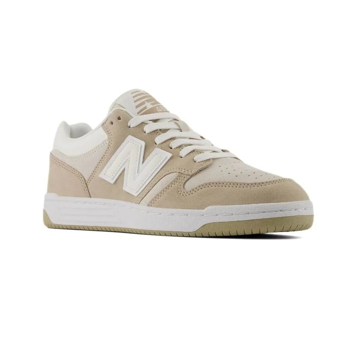 NEW BALANCE SNEAKER BB 480 LEA BEIGE  