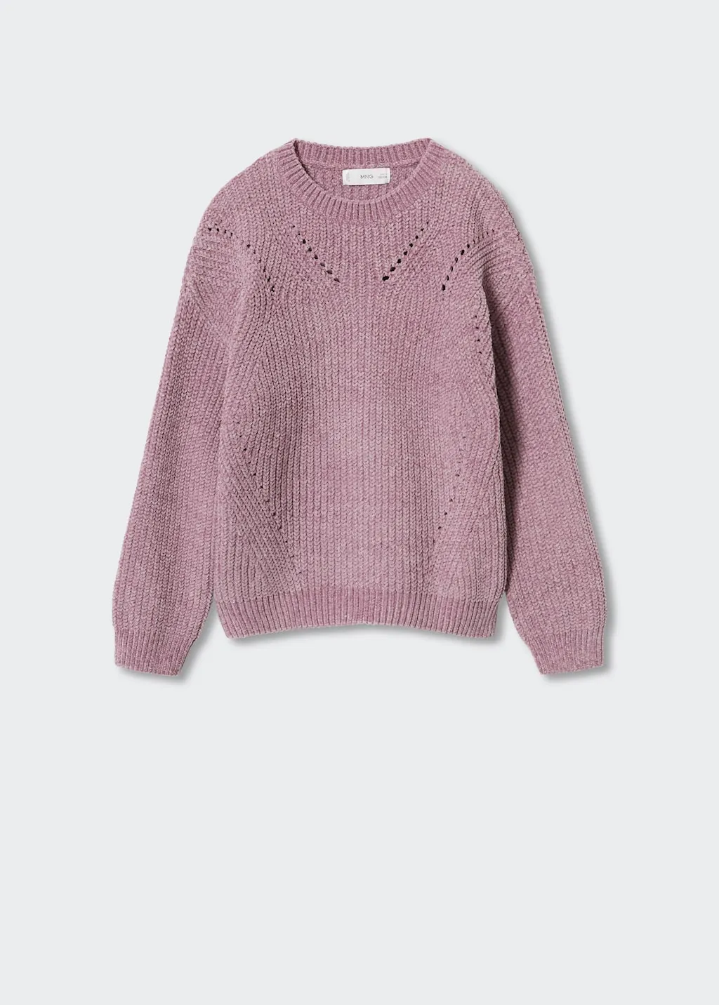 Pullover maglia intrecciato