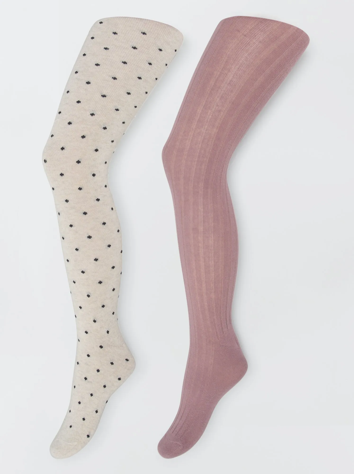 Set di 2 paia di collant - VIOLA