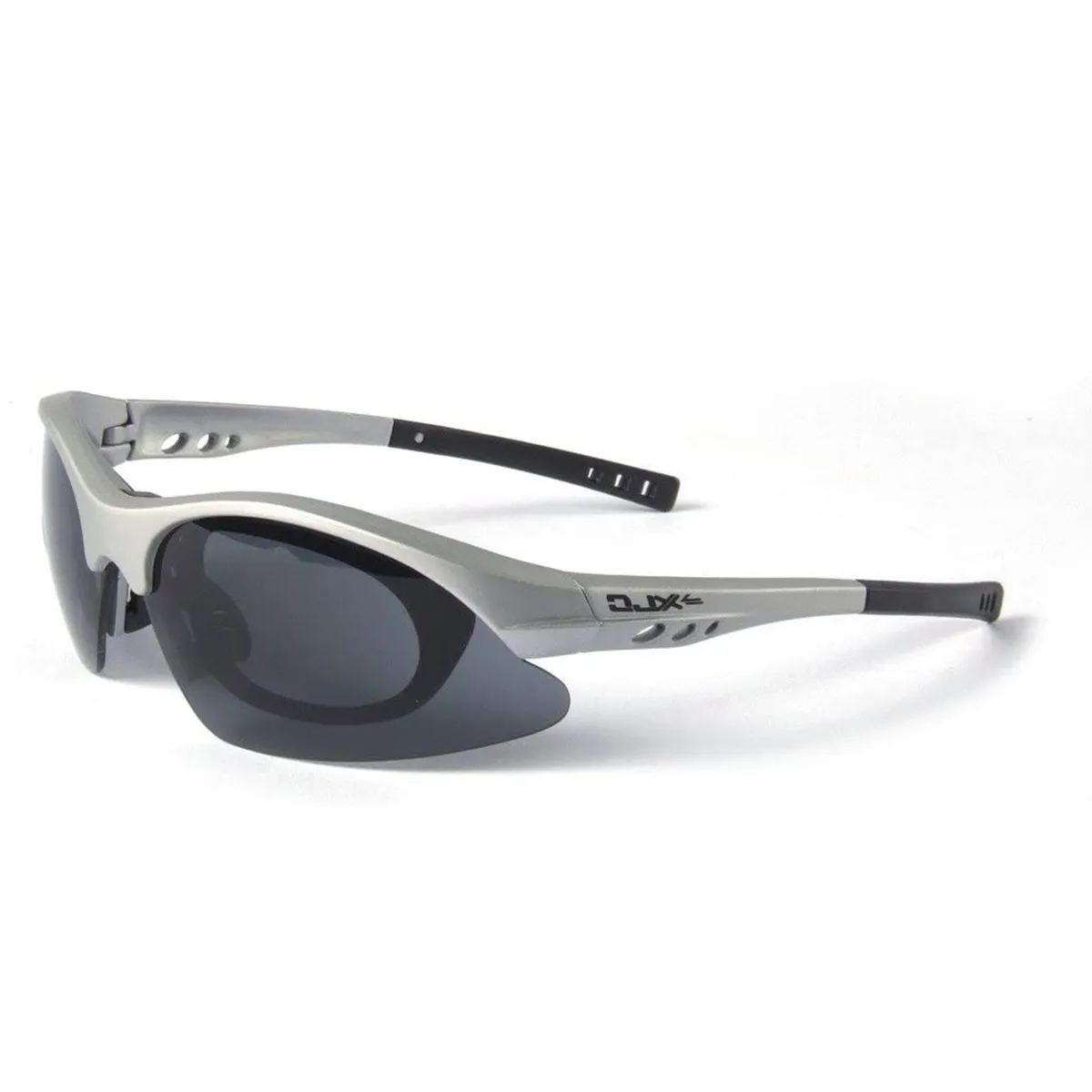 Xlc occhiali bahamas argento mat